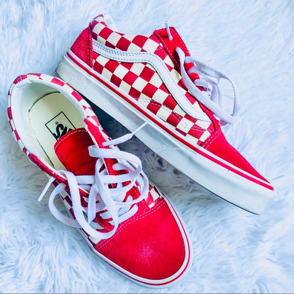 primary check old skool red